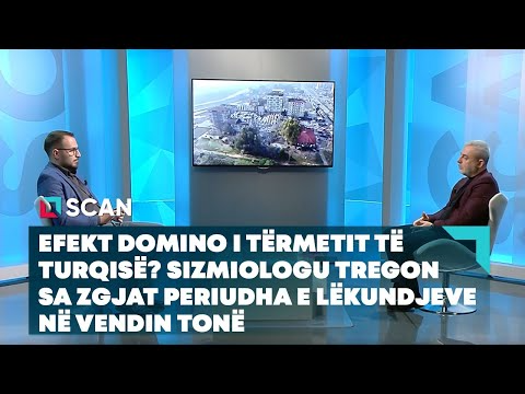 Efekt domino i tërmetit të Turqisë? Sizmiologu tregon sa zgjat periudha e lëkundjeve në vendin tonë